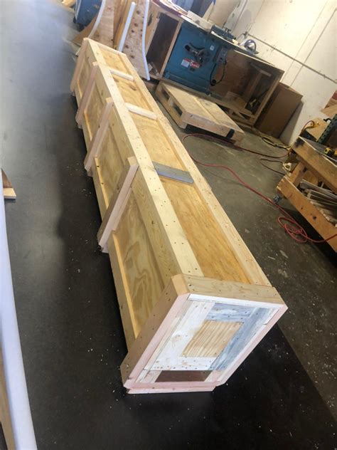 Custom Wood Shipping Crates Custom Wooden Crates Bluerose Packaging