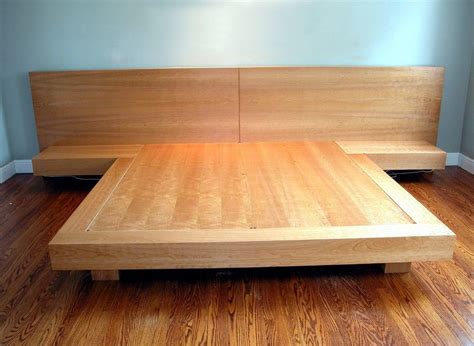 Diy king size platform bed. King Size Platform Bed Frame Plans - Bedroom | Home Design ...