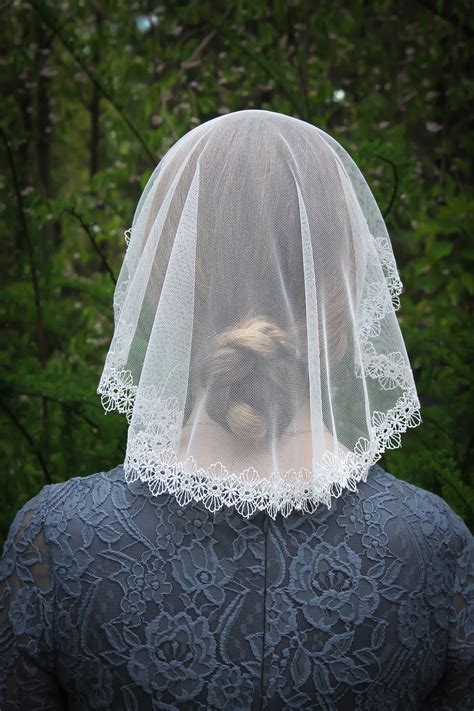 Evintage Veils~ Ivory Or Black Simplicity Princess Style Traditional