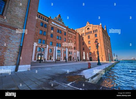 The Hilton Molino Stucky Venice is situated on Giudecca Island Italy