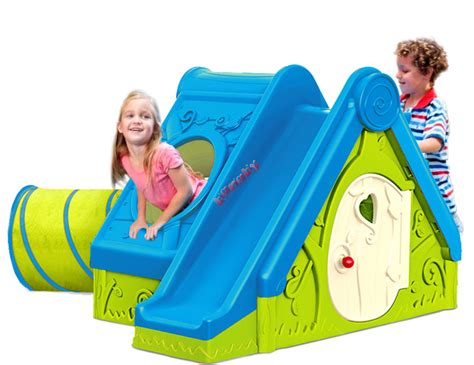 Zu dem farbenfrohen und liebevoll verzierten mochtoys xxl kinder gartenhaus, gehören neben einer verschließbaren tür und fenstern auch eine kleine eingezäunte terrasse, sowie ein briefschlitz in der tür. Kinder Garten- haus 3v1 - banaby.de