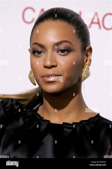 Beyonce Knowles Us Singer In 2009 Stock Photo Alamy
