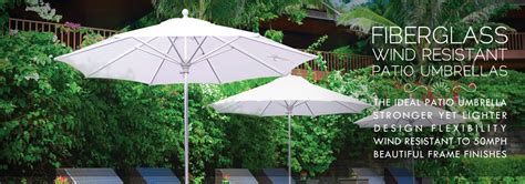 Wind Resistant Patio Umbrellas Fiberglass Patio Umbrellas