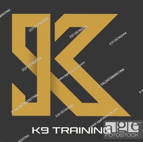 K9 Training Logo Stock Vector Vector And Low Budget Royalty Free Image Pic Esy 057402994
