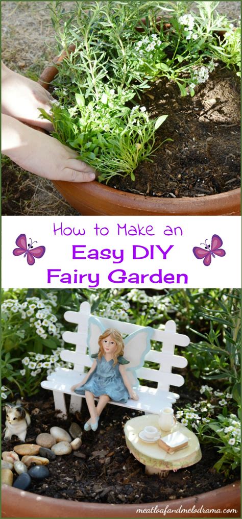 Diy garden lighting in glowing mushrooms. Easy DIY Fairy Garden - Meatloaf and Melodrama
