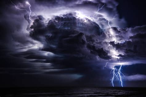 Storm Weather Rain Sky Clouds Nature Lightning Wallpapers Hd