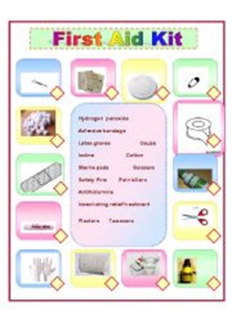 Download First aid worksheets