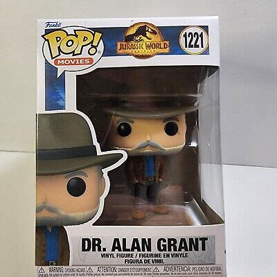 Dr Alan Grant Funko Pop Jurassic World Dominion New Fast Ship