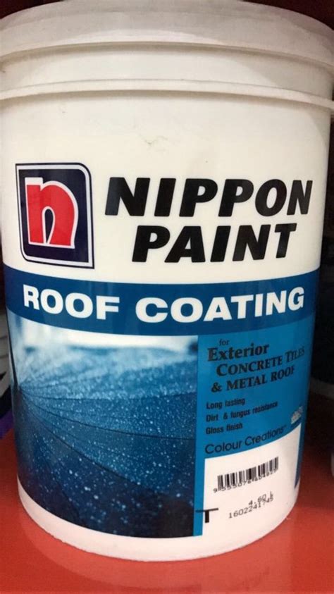 Nippon Paint Roof Coating For Exterior Concrete Tiles And Metal Roof