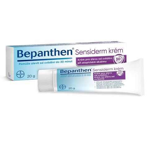 Bepanthen Sensiderm Krém 20g Skladem Benucz