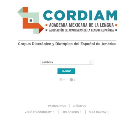 Corpus Diacrónico Y Diatópico Del Español De América Cordiam Eriespacio