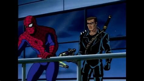 Spider Man And Blade Vs Morbius Spider Man The Animated Series Youtube