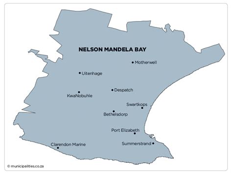 Nelson Mandela Bay Metropolitan Municipality Map