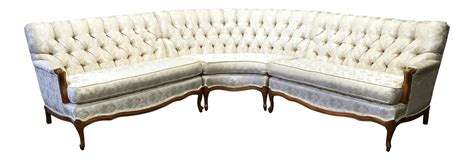 Vintage 1960s French Provincial Sectional Sofa 3113 Laurel Home