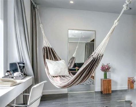 20 Best Indoor Hammock Ideas For Comfortable Living Room Design