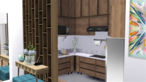 Couples Chic Studio Apartment At Dinha Gamer Sims 4 Updates