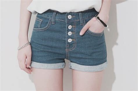 Shorts Jeans Cute High Waisted Hipster Denim Shorts Wheretoget