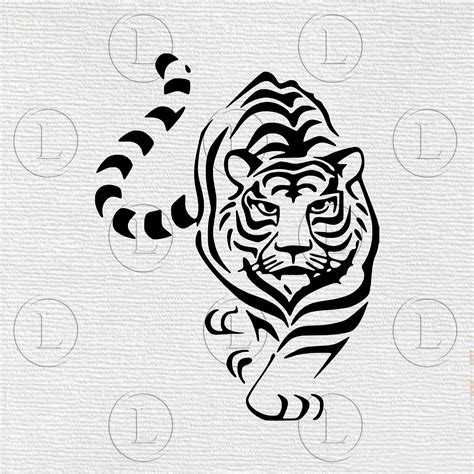 Tiger Svg Datei Tiger Svg Tiger Tiere Tiger Tiere Clipart Svg Für