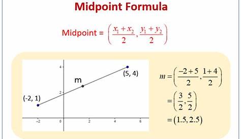 Geometry Worksheet 1.3 Distance And Midpoints Answers – Islero Guide