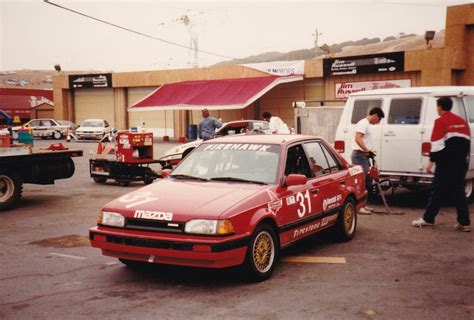 Race Cars Of A Lifetime 1988 Mazda 323 Gt Curbside Classic