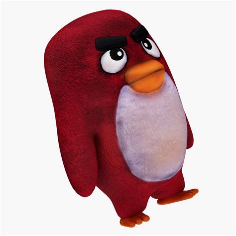 Angry Bird Free 3d Model Blend Free3d