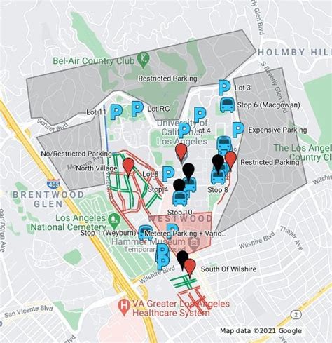 I Made A Pretty Comprehensive Map Of Parking In Uclawestwood And The