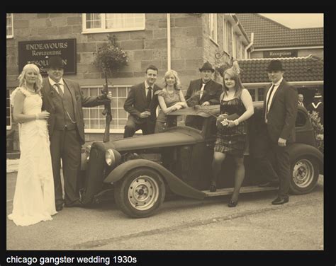 Explore chicago's gangster past on this mafia tour in a coach vehicle. chicago gangster wedding 1930s at Wainstones Hotel Great ...