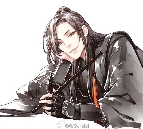 The First Drawing Of Wei Wuxian Made By The Manhuas Artist When The
