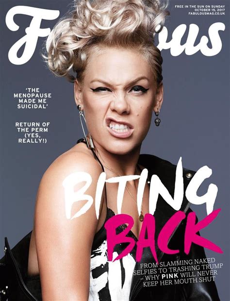 Uk Fabulous Magazine 15th October 2017 Pink Alecia Beth Moore Cover In