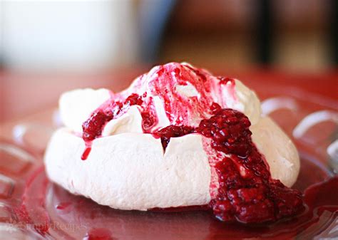 Pavlova, unlike other meringues, is crisp on the outside, but still has chew on the inside. Pavlova | Recipe | Pavlova recipe, Meringue desserts, Desserts