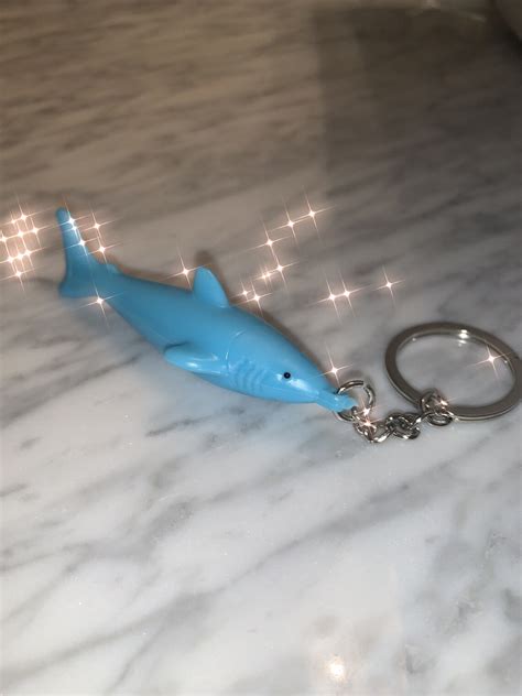 Shark Keychain Etsy