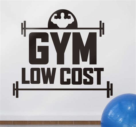 Low Cost Gym Wall Decor Tenstickers