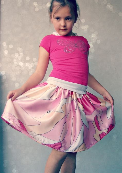 Reversible Fuchsia Skirt For Girls Kids Clothes Girls Summer Skirt