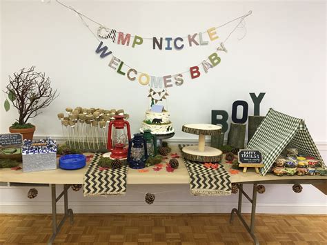 Camping Themed Baby Shower Baby Shower Themes Baby Shower Home