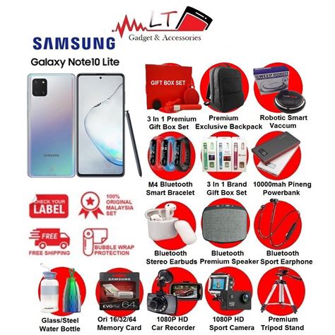 Use donotpay to claim a warranty in a few steps! PACKAGE WITH FREE GIFT Samsung Galaxy Note 10 Lite (8GB ...