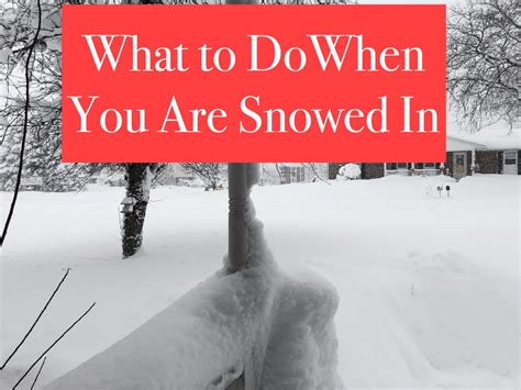 5 Things To Do When Youre Snowed In Musely