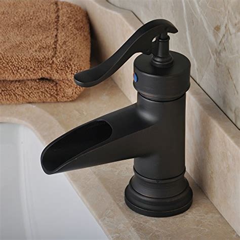 Bronze sinks are made of bronze alloy and are finished with patina to protect and seal the sink. HiendureTM Oil Brushed Bronze Faucet Single Handle ...
