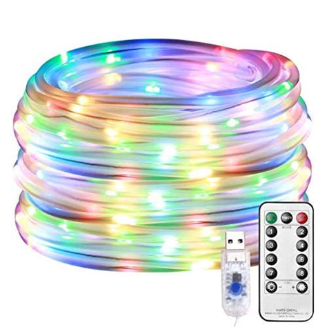 Le Led Rope Lights Outdoor Multi Colored Indoor String Lights With