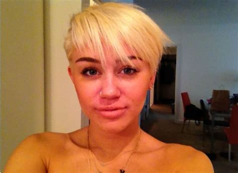 love that she is coming into herself miley cyrus hair miley cyrus short hair bad acne