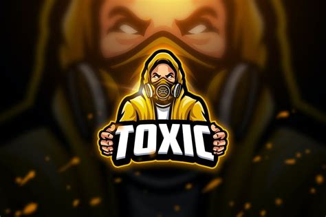 Toxic 2 Mascot And Esport Logo By Aqrstudio On Envato Elements Game