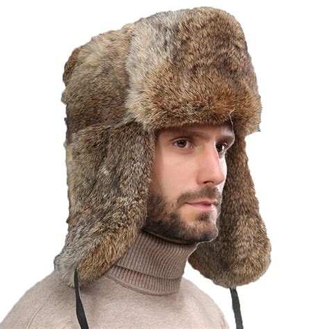 Men Women Russian Hat Trapper Bomber Warm Trooper Ear Flaps Winter S Hat Cap Headwear Buy