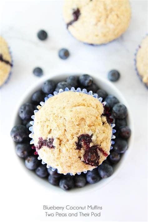 Simple Blueberry Coconut Muffin Recipe Two