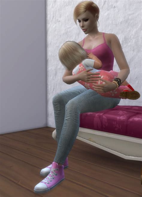 Mod The Sims Happy First Birthday Poses For Mother And Toddler By
