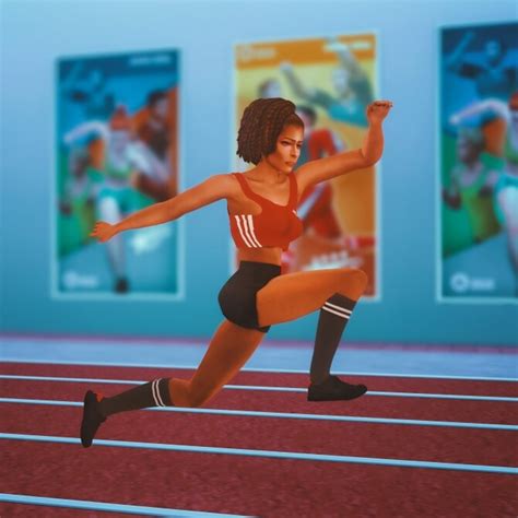 Long Jump Pose Pack At Katverse Sims 4 Updates