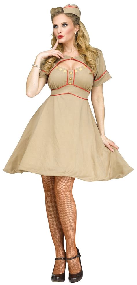 Army Gal 1940s Womens Costume Blossom Costumes 1940s Costume Army