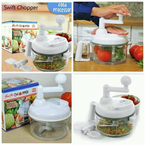 Swift Chopper Manual Food Processor Salad Spinner Style247pk