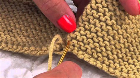 To successfully incorporate this stitch into your knitting repertoire, pay attention to the following Mattress Stitch in Garter | Mattress stitch, Knitting ...