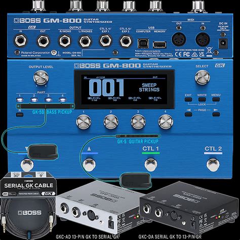 Guitar Pedal X GPX Blog Boss Massively Revamps Its GK Guitar