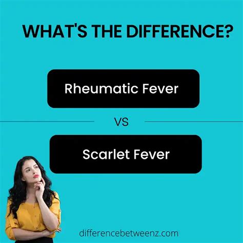 Difference Between Rheumatic Fever And Scarlet Fever Difference Betweenz
