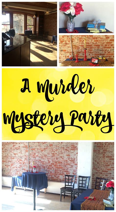 A Mystery Themed Murder Mystery Party Kristin Glass Events